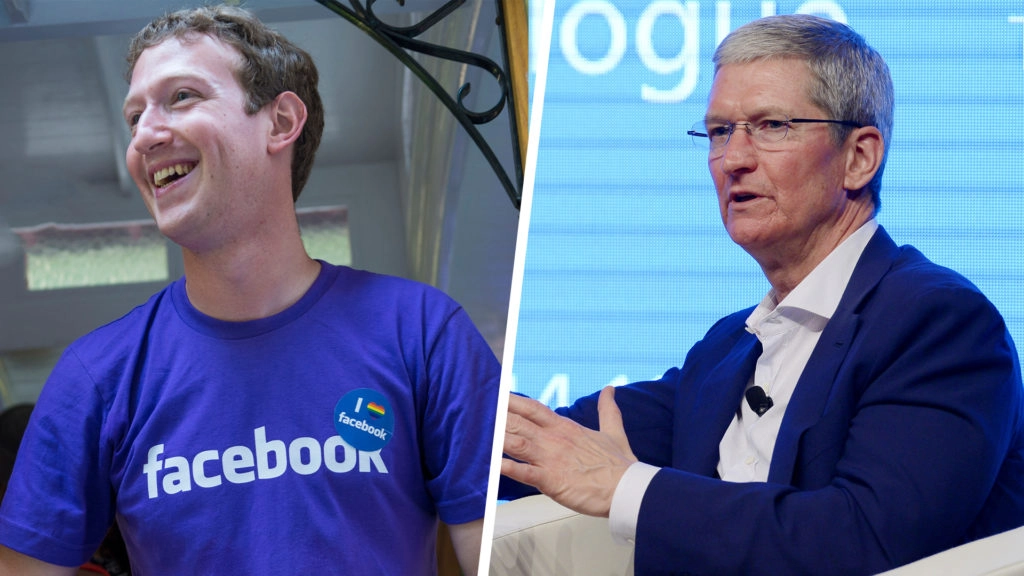 Apple-Chef Tim Cook legt sich mit Facebook und Google an