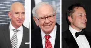 Bezos, Buffett, Musk