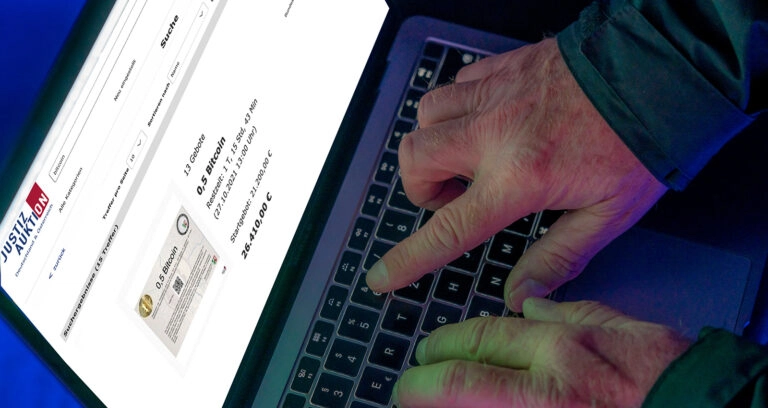 NRW versteigert beschlagnahmte Bitcoins hochpreisig