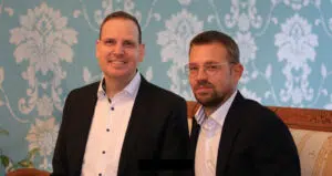 Michael Burgund und Kevin Merz