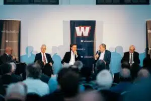 wirtschaft tv Panel auf dem Börsentag Hamburg 2022