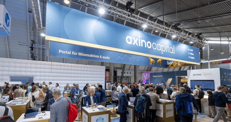 Beitragsbild vom axino-Stand