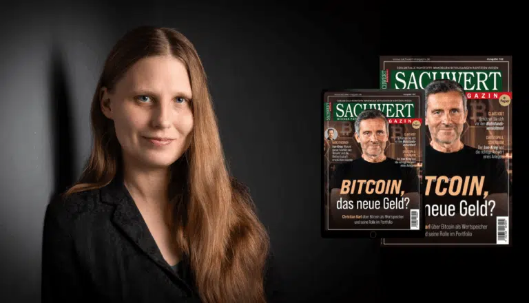 Begrenzte Ressourcen, neue Chancen: Wie Anleger von knappen Gütern profitieren Porträt Anna Seifert, klein: Sachwert epaper.